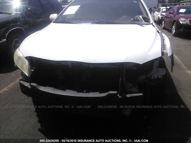 4T1BE46K27U599265 - 2007 TOYOTA CAMRY NEW GENERAT CE/LE/XLE/SE WHITE photo 6