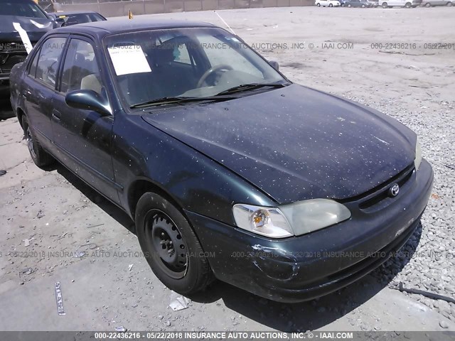 1NXBR18E3XZ290303 - 1999 TOYOTA COROLLA VE/CE/LE 绿色 照片 1