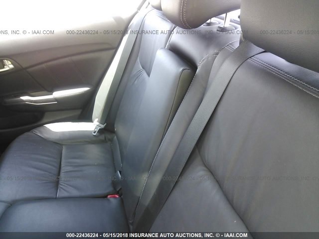 19XFB2F99EE243438 - 2014 HONDA CIVIC EXL შავი ფოტო 8