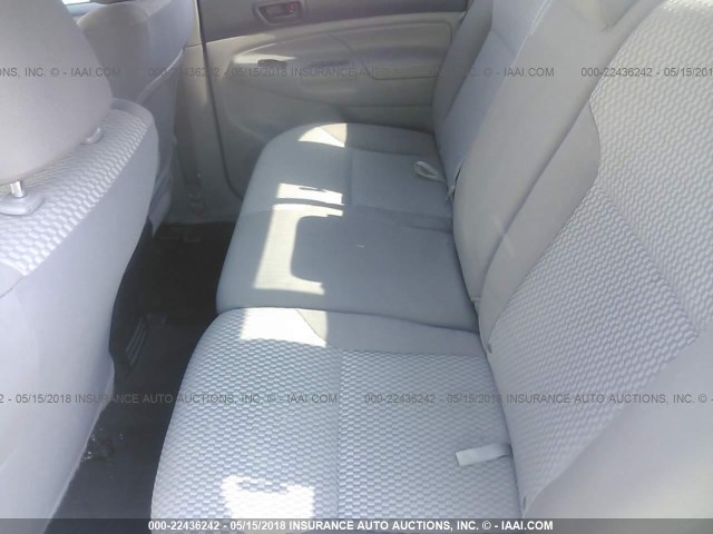 5TFJU4GN5CX025344 - 2012 TOYOTA TACOMA DOUBLE CAB PRERUNNER WHITE photo 8