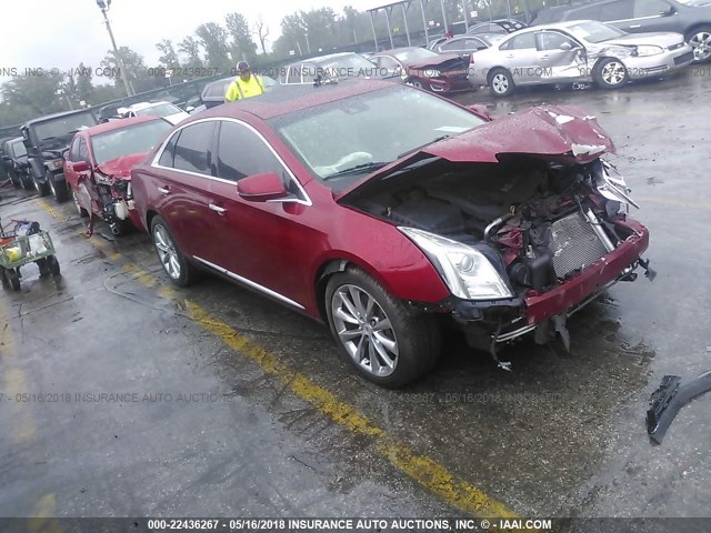 2G61S5S35D9157413 - 2013 CADILLAC XTS PREMIUM COLLECTION RED photo 1