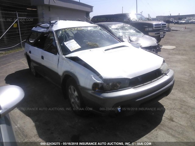 4S3BG6851X7631705 - 1999 SUBARU LEGACY OUTBACK/SSV/LIMITED/30TH WHITE photo 1