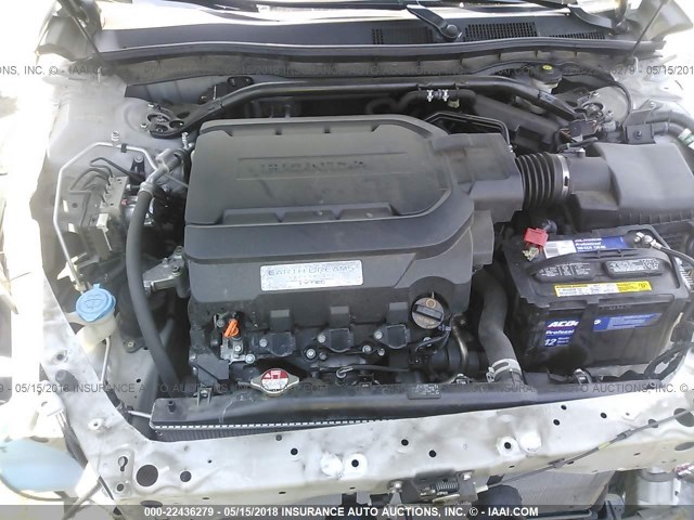 5J6TF2H58DL005548 - 2013 HONDA CROSSTOUR EXL ნაცრისფერი ფოტო 10