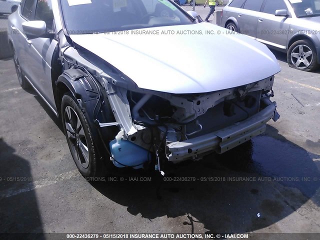 5J6TF2H58DL005548 - 2013 HONDA CROSSTOUR EXL GRAY photo 6