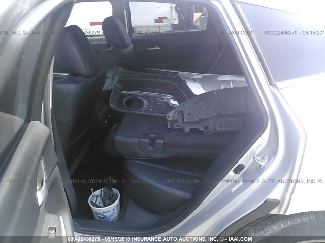 5J6TF2H58DL005548 - 2013 HONDA CROSSTOUR EXL ნაცრისფერი ფოტო 8