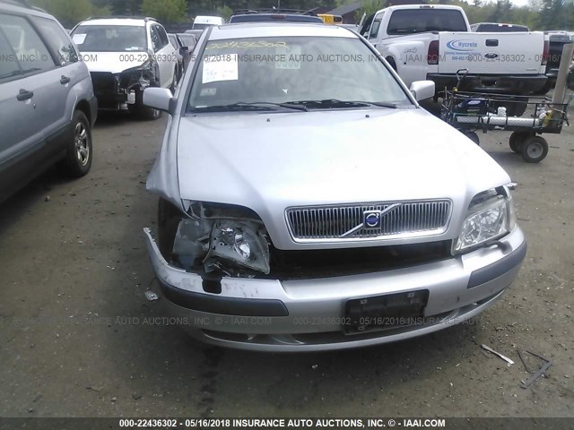 YV1VS29552F828811 - 2002 VOLVO S40 1.9T SILVER photo 6