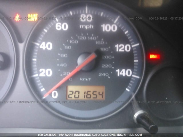 1HGEM21125L041413 - 2005 HONDA CIVIC DX VP BLUE photo 7