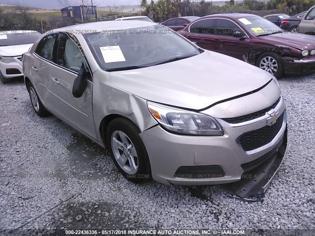 1G11A5SL6FF258432 - 2015 CHEVROLET MALIBU LS 金色 照片 1