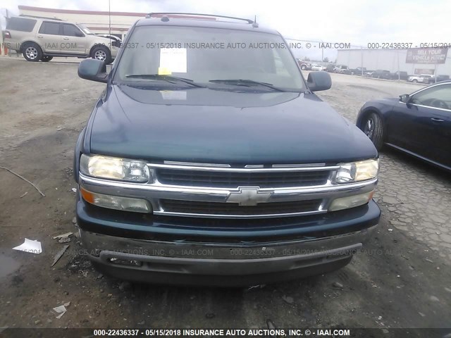 3GNEC16Z05G257050 - 2005 CHEVROLET SUBURBAN C1500 BLUE photo 6