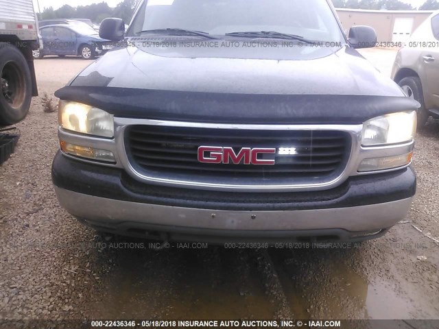 3GKFK16T44G183971 - 2004 GMC YUKON XL K1500 BLACK photo 6