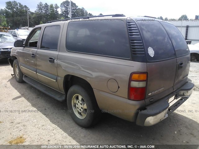 1GNEC16Z83R176441 - 2003 CHEVROLET SUBURBAN C1500 TAN photo 3