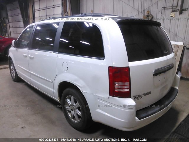 2A8HR54P78R777167 - 2008 CHRYSLER TOWN & COUNTRY TOURING WHITE photo 3