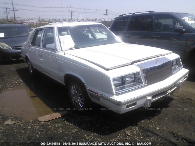 1C3BT56G0FC166189 - 1985 CHRYSLER NEW YORKER 白色 照片 1