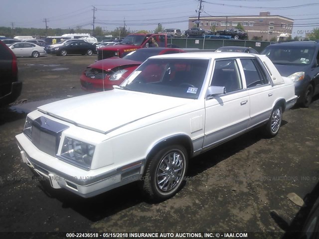 1C3BT56G0FC166189 - 1985 CHRYSLER NEW YORKER 白色 照片 2