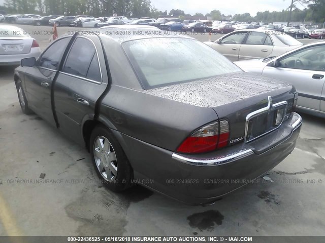 1LNHM86S33Y698426 - 2003 LINCOLN LS Boz foto 3
