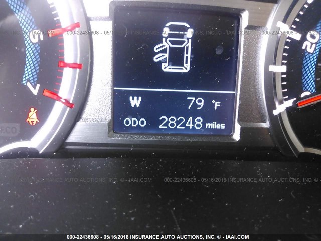 JTEBU5JR3G5401655 - 2016 TOYOTA 4RUNNER SR5 PREM/LTDL/TRAIL/TRD თეთრი ფოტო 7