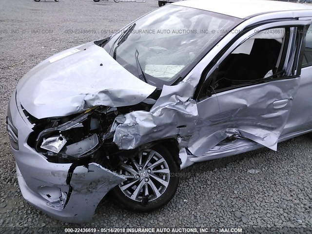 ML32F3FJ1JHF02565 - 2018 MITSUBISHI MIRAGE G4 ES Boz foto 6