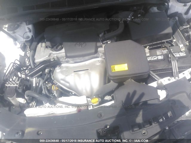 4T1BF1FK0EU870851 - 2014 TOYOTA CAMRY L/SE/LE/XLE 白色 照片 10