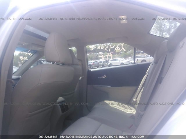 4T1BF1FK0EU870851 - 2014 TOYOTA CAMRY L/SE/LE/XLE 白色 照片 8