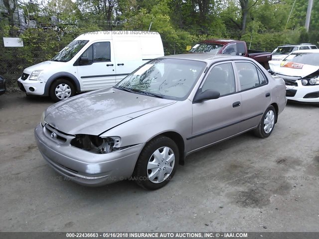 2T1BR12E4YC352075 - 2000 TOYOTA COROLLA VE/CE/LE 金色 照片 2