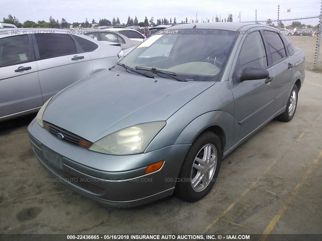 1FAFP34Z43W324740 - 2003 FORD FOCUS SE COMFORT/SE SPORT GREEN photo 2