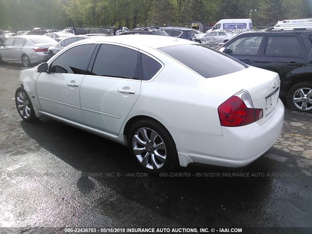 JNKAY01F47M451904 - 2007 INFINITI M35 SPORT WHITE photo 3