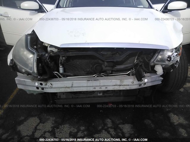 JNKAY01F47M451904 - 2007 INFINITI M35 SPORT WHITE photo 6