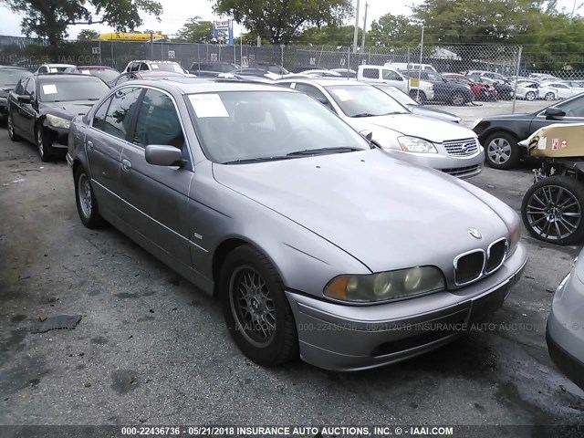 WBADT434X1GX25626 - 2001 BMW 525 I AUTOMATIC GRAY photo 1