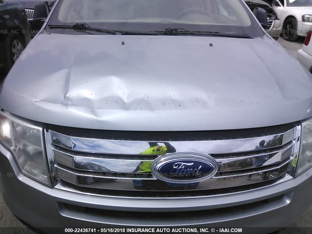 2FMDK36C37BB07160 - 2007 FORD EDGE SE BLUE photo 6