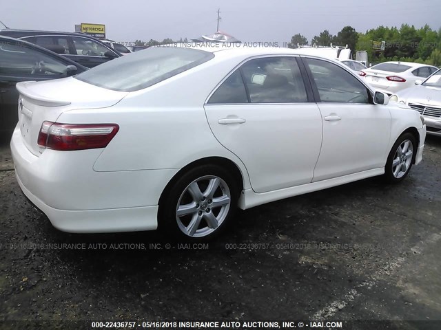 4T1BE46K99U833369 - 2009 TOYOTA CAMRY SE/LE/XLE 白色 照片 4