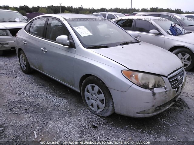 KMHDU46D48U496508 - 2008 HYUNDAI ELANTRA GLS/SE/LIMITED SILVER photo 1