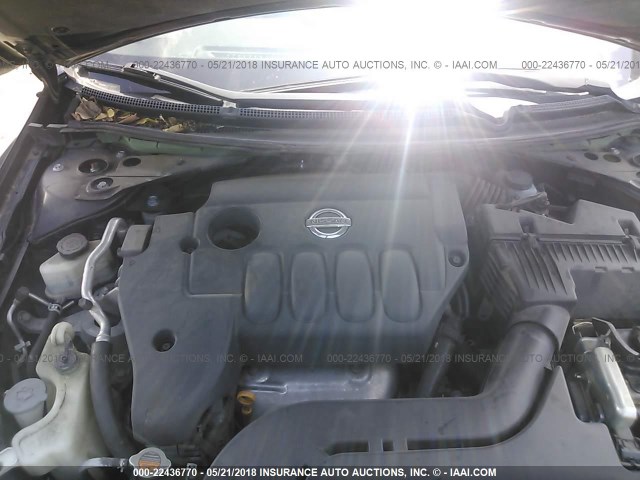 1N4AL24E69C157319 - 2009 NISSAN ALTIMA 2.5S BLACK photo 10