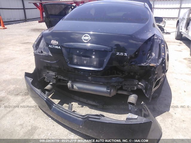 1N4AL24E69C157319 - 2009 NISSAN ALTIMA 2.5S BLACK photo 6