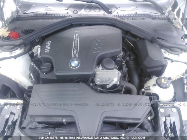 WBA3B5G50FNS18566 - 2015 BMW 328 XI SULEV WHITE photo 10