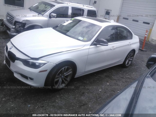 WBA3B5G50FNS18566 - 2015 BMW 328 XI SULEV WHITE photo 2