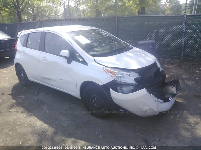 3N1CE2CP3EL422733 - 2014 NISSAN VERSA NOTE S/S PLUS/SV/SL WHITE photo 1