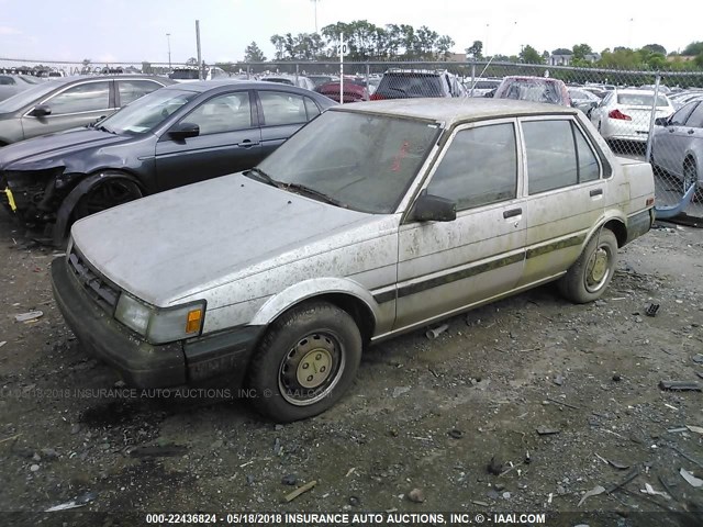 JT2AE82E6G3353261 - 1986 TOYOTA COROLLA DLX SILVER photo 2