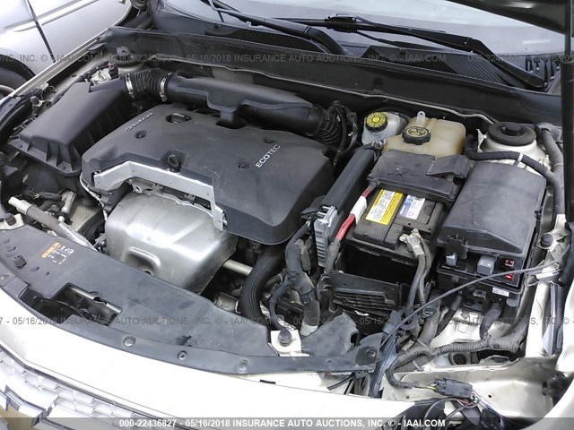 1G11H5SA1DF272391 - 2013 CHEVROLET MALIBU LTZ 青色 照片 10