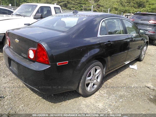 1G1ZB5E0XCF217492 - 2012 CHEVROLET MALIBU LS 黑色 照片 4