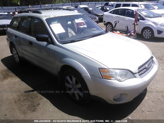 4S4BP61C267336728 - 2006 SUBARU LEGACY OUTBACK 2.5I TAN photo 1