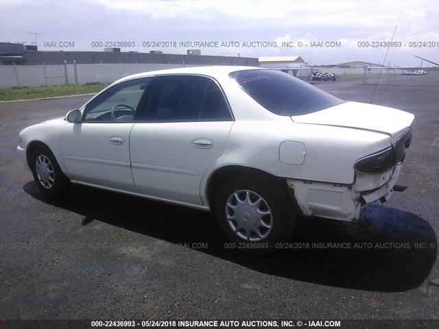 2G4WS52J951100161 - 2005 BUICK CENTURY CUSTOM WHITE photo 3