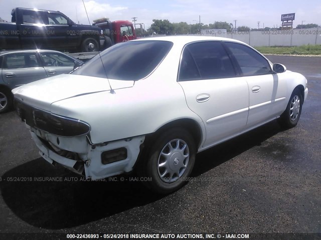 2G4WS52J951100161 - 2005 BUICK CENTURY CUSTOM WHITE photo 4