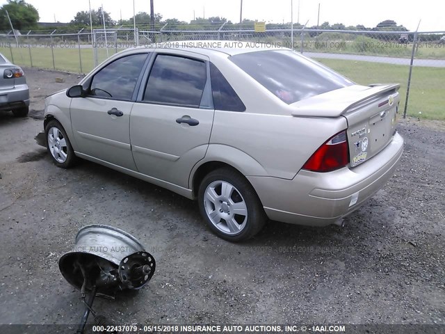 1FAFP34N37W241674 - 2007 FORD FOCUS ZX4/S/SE/SES 棕色 照片 3