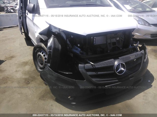 WD3PG2EA6H3337493 - 2017 MERCEDES-BENZ METRIS WHITE photo 6