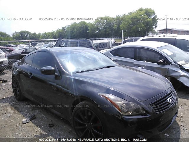 JNKCV64E48M102878 - 2008 INFINITI G37 JOURNEY/SPORT BLACK photo 1