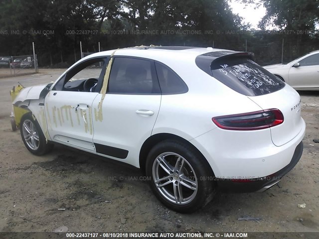 WP1AA2A54HLB04295 - 2017 PORSCHE MACAN WHITE photo 3