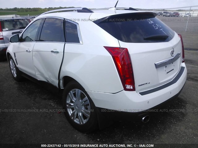 3GYFNDE32CS651952 - 2012 CADILLAC SRX LUXURY COLLECTION WHITE photo 3