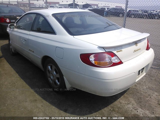 2T1CF28P23C609271 - 2003 TOYOTA CAMRY SOLARA SE/SLE 白色 照片 3