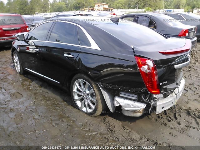 2G61M5S3XF9278113 - 2015 CADILLAC XTS LUXURY COLLECTION BLACK photo 3