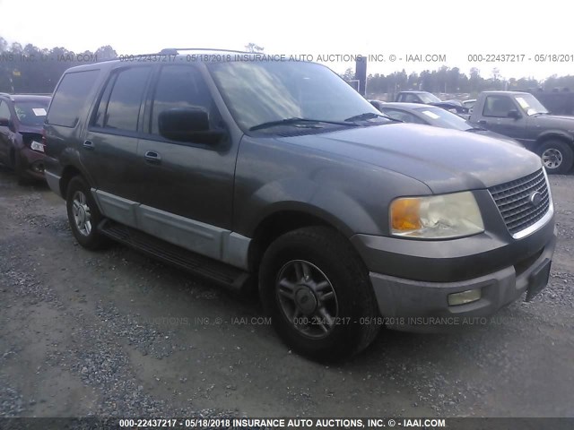 1FMRU15W13LC34709 - 2003 FORD EXPEDITION XLT GRAY photo 1